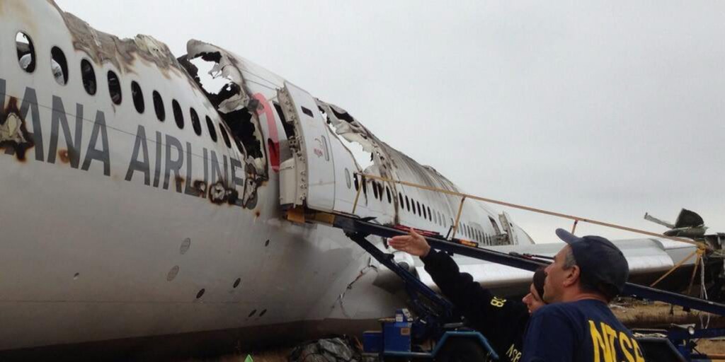 Thumbnail for Stewards survived ejection from US crash flight
