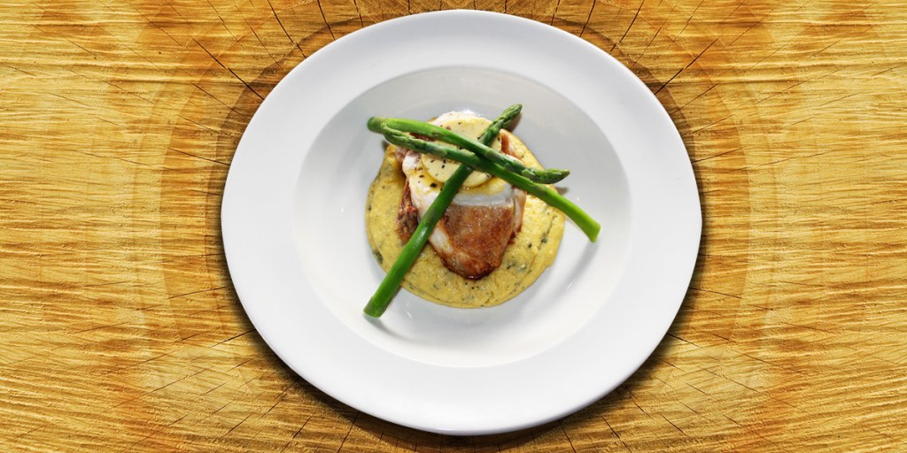Thumbnail for Roasted Chicken Breast with Creamy Polenta