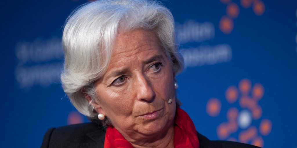 IMF chief Christine Lagarde 