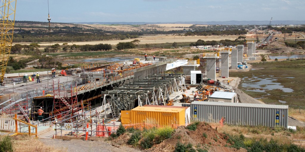 The Seaford rail bridge