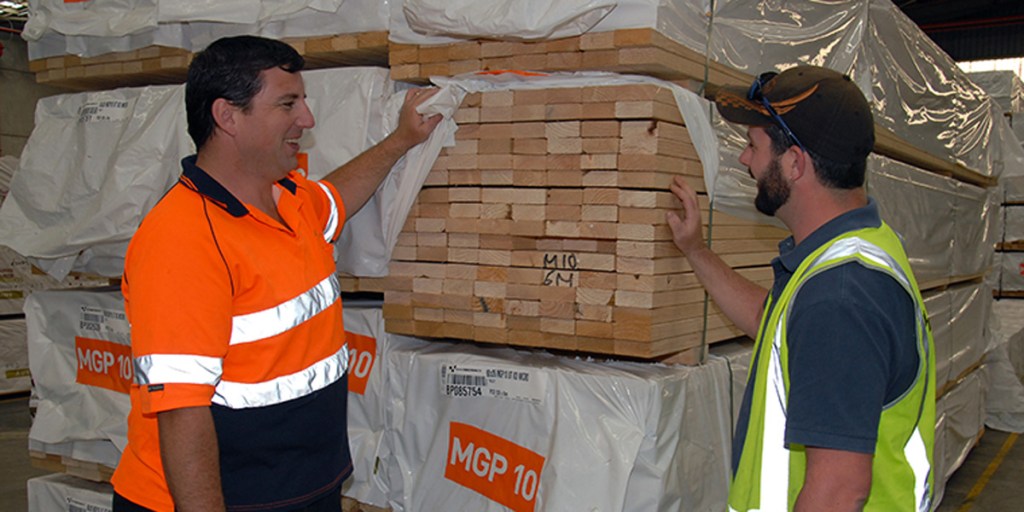 Timberlink workers (image supplied)