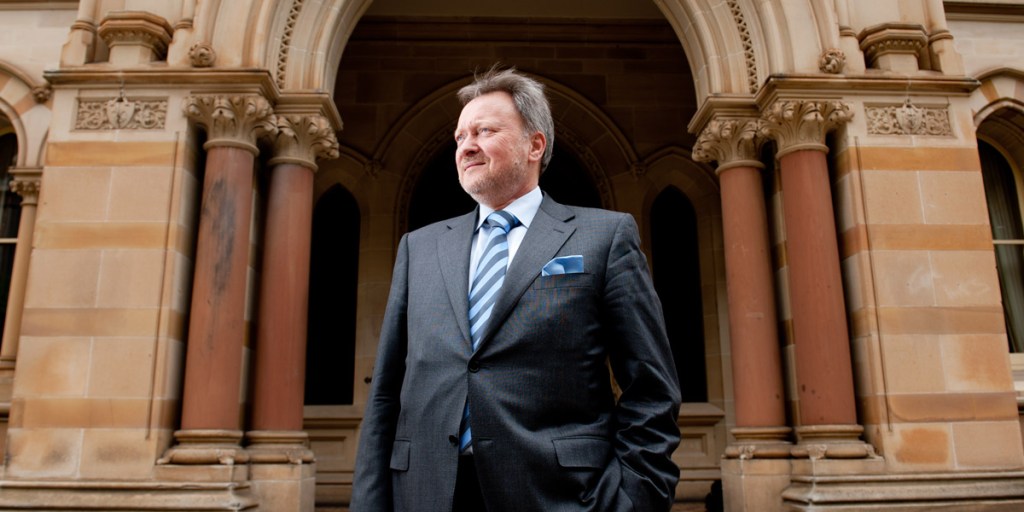 Adelaide University vice-chancellor Warren Bebbington. Photo: Nat Rogers/InDaily 