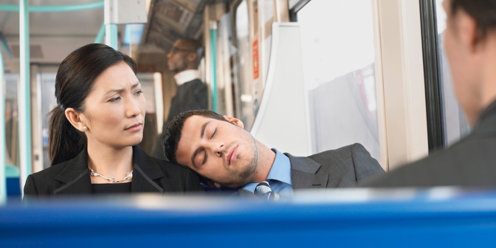 Watch where you rest your head on the train - advertisers are experimenting with new ways to deliver messages.