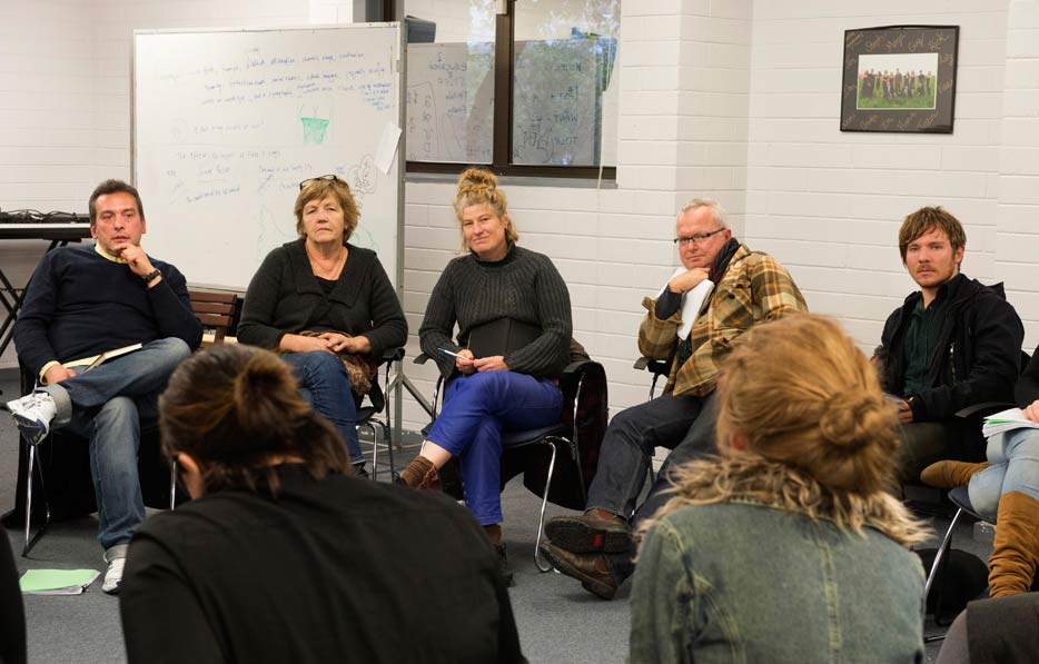 Thumbnail for Leading dramatists share wisdom with students