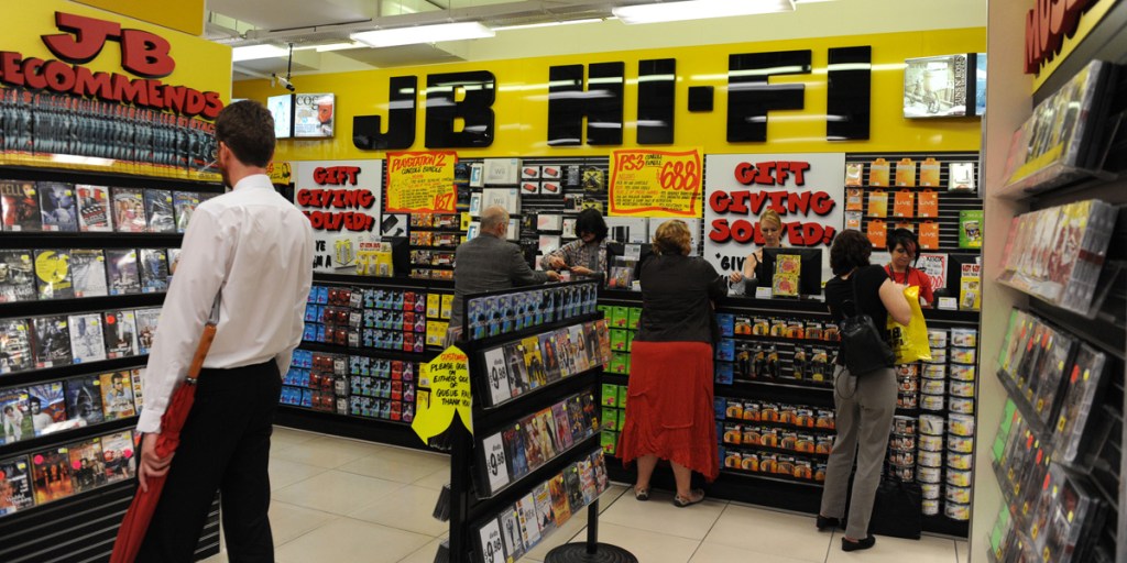 Thumbnail for Revenue and profit up for JB Hi-Fi