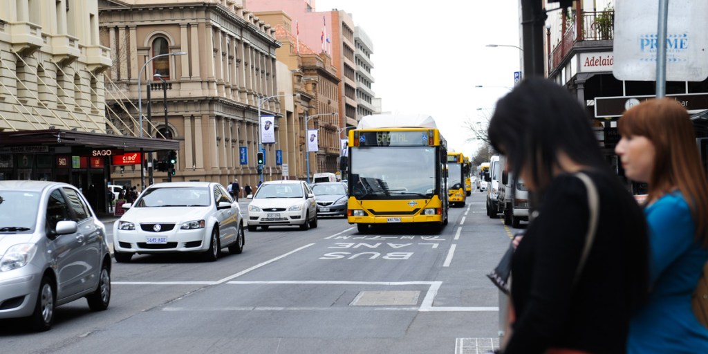 Imagine not having to wait more than five minutes for a bus. Photo: Nat Rogers/InDaily