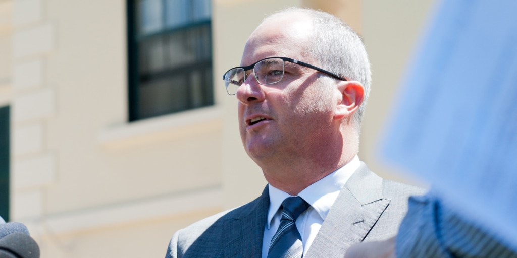 Tourism Minister Leon Bignell has been discussing a "bed tax" for Adelaide hotels. Photo: Nat Rogers/InDaily