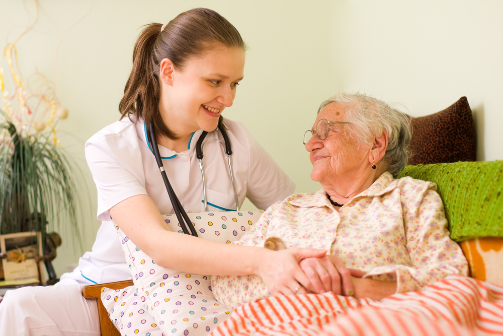 Dementia care patient from Shutterstock