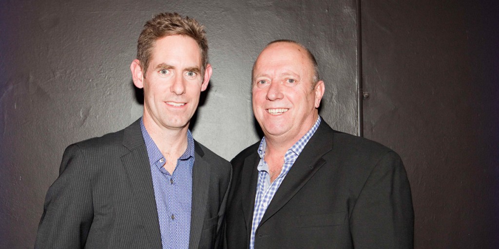 Partek Managing Director, Brenton Lunn (left) with Operations Director, Peter Berrington