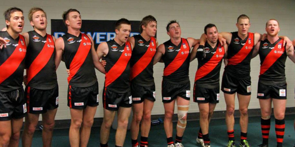 West Adelaide players celebrate a Foxtel cup win. Photo: West Adelaide Football Club