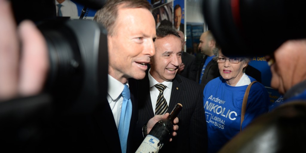 Thumbnail for I’ve never spoken to Murdoch about NBN: Abbott