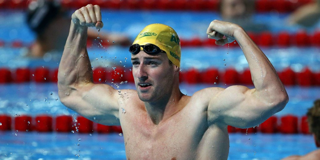 Thumbnail for Emotional Magnussen claims 100m glory