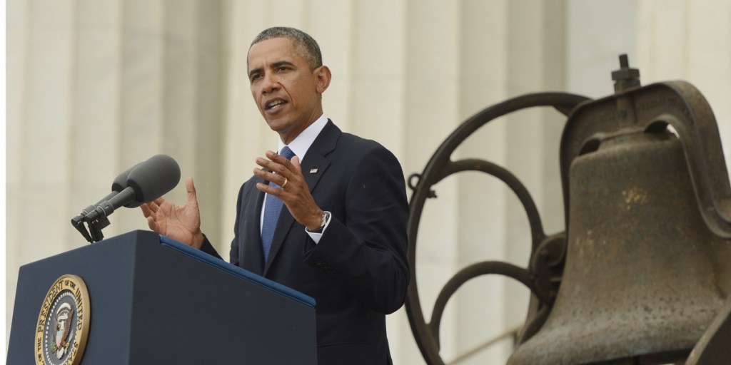 Thumbnail for Obama hails King on “dream” anniversary