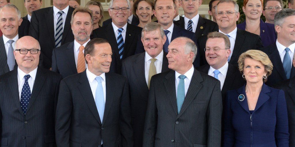 The Abbott cabinet - one of the stories of the week.