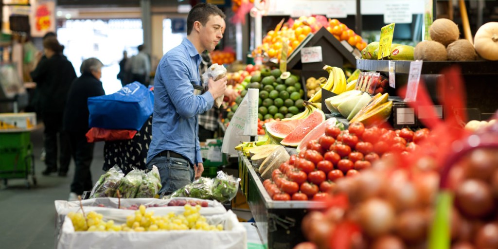 Adelaide Central Market. Photo: Nat Rogers/InDaily