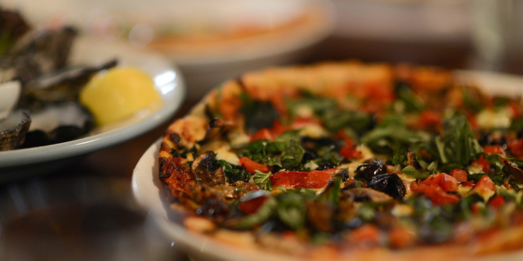 Pizza at Amalfi. Photo: Nat Rogers/InDaily