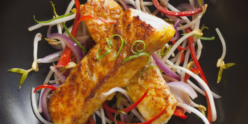 Thumbnail for Curry-flavoured snapper