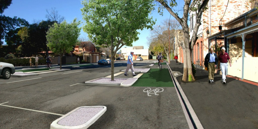 Plans for the Frome Street bikeway