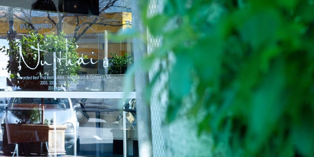 Nu Thai stands out in the crowded Gouger Street restaurant strip. Photo: Nat Rogers/InDaily