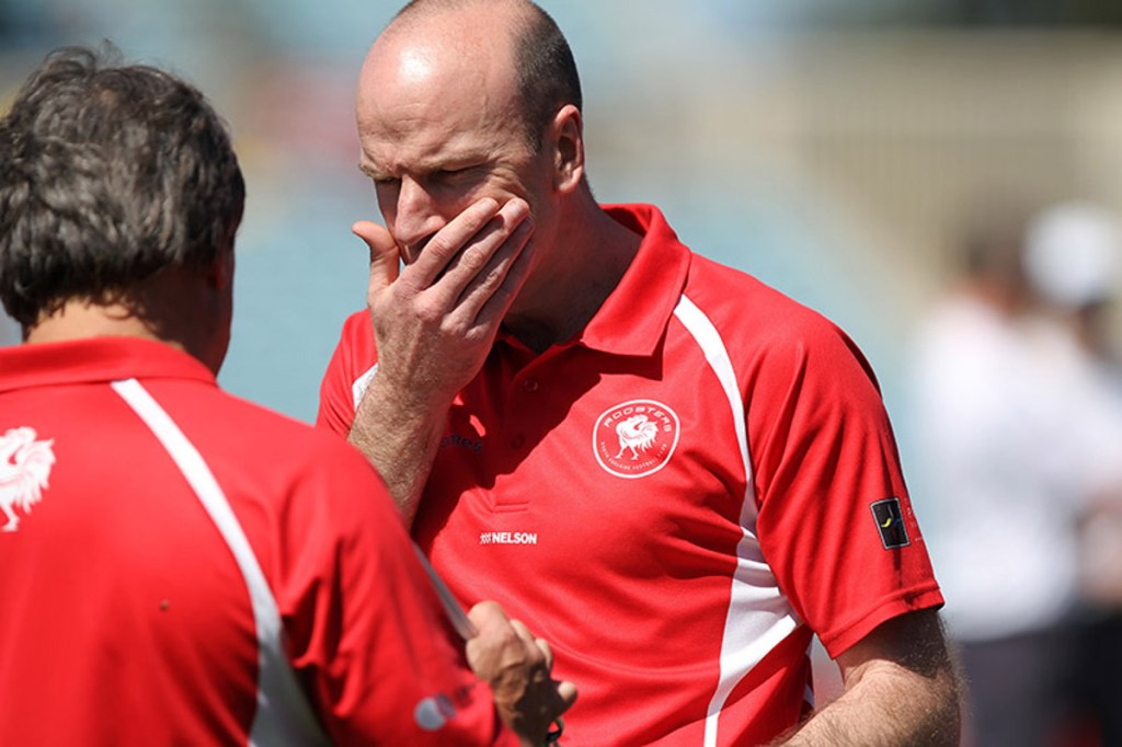 North coach Josh Francou