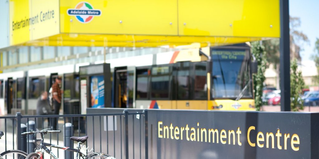The Entertainment Centre tram stop