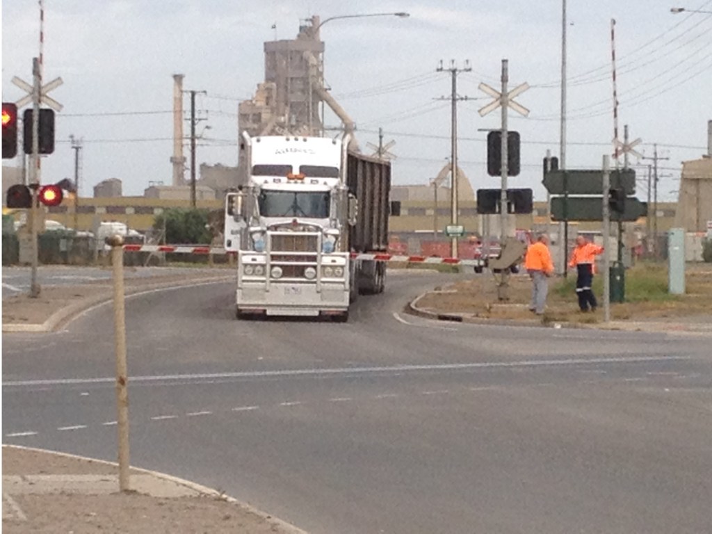 Thumbnail for Truckie’s near-miss at Port Adelaide