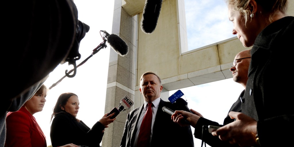 Thumbnail for Albanese coy on Labor leadership