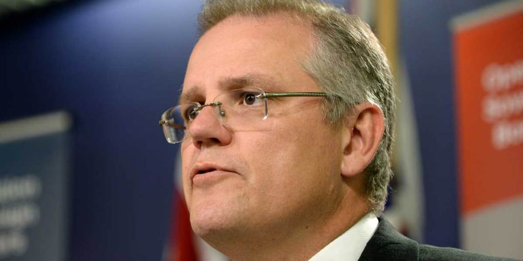 Immigration minister Scott Morrison during one of his weekly briefings on asylum boat arrivals.