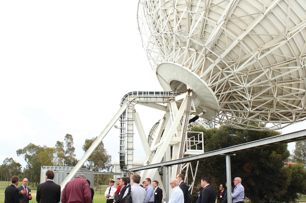 A NewSat briefing at Mawson Lakes