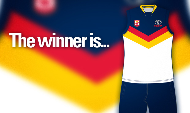 Thumbnail for Revealed: the new Crows SANFL jumper