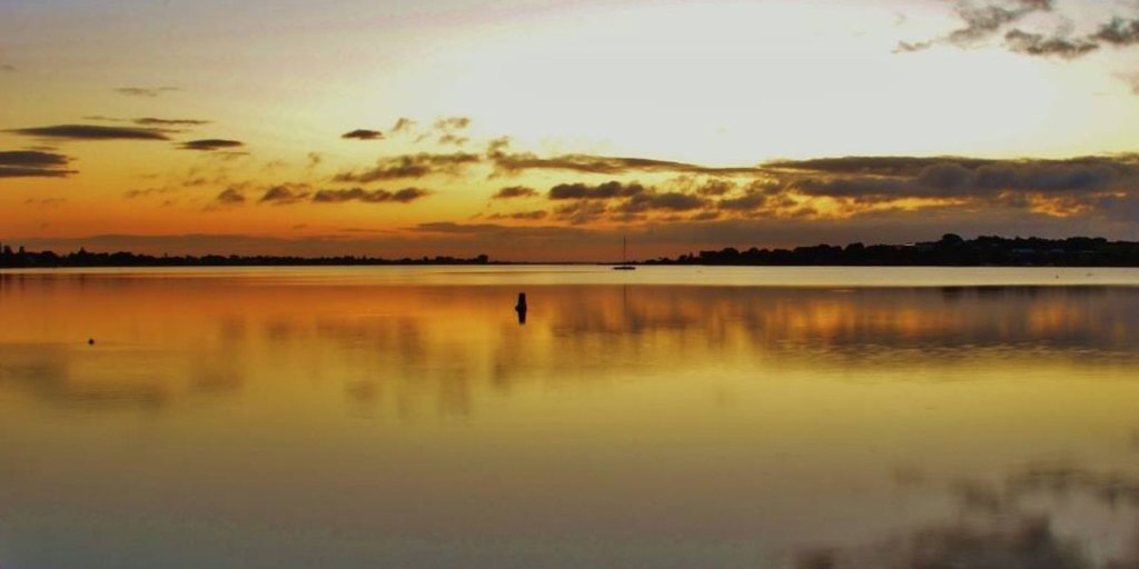 Goolwa sunrise by Andrew LeGallez.