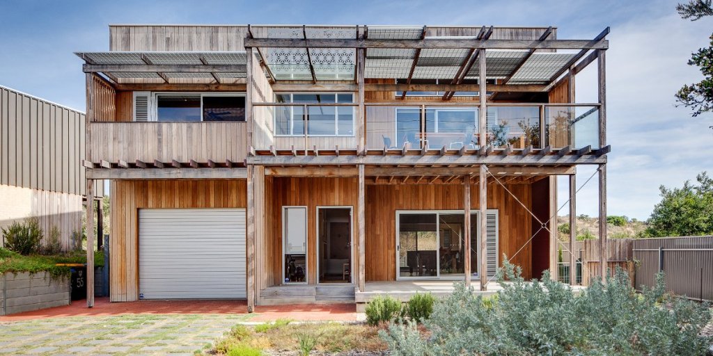 The Goolwa Beach House, by Grieve Gillett, Goolwa. Photo: Peter Barnes