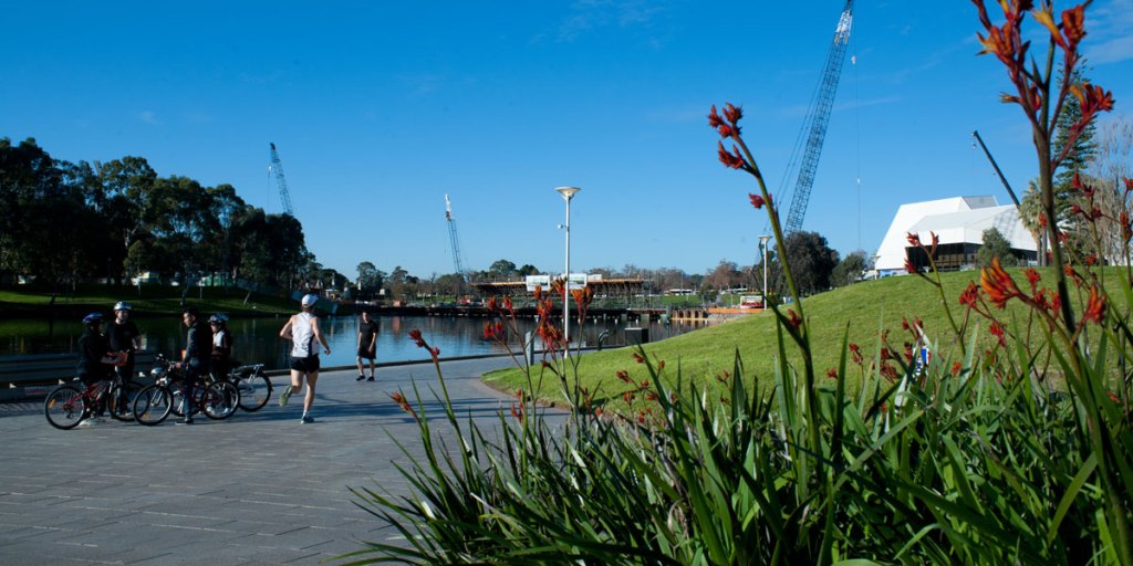 The biggest threat to Adelaide's riverbank precinct is competing self-interest, argues the man behind Brisbane's riverbank revival. Photo: Nat Rogers/InDaily