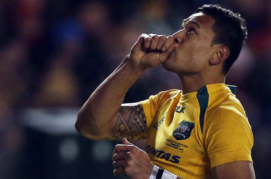 Thumbnail for Folau booms in post-AFL career