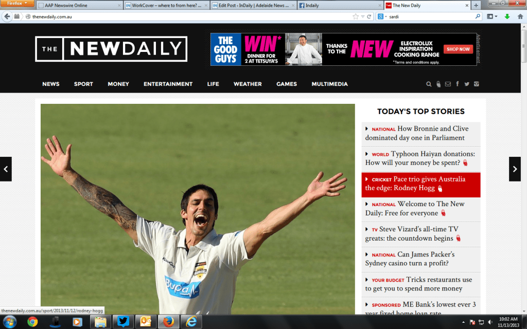 Thumbnail for New voice in Australian journalism