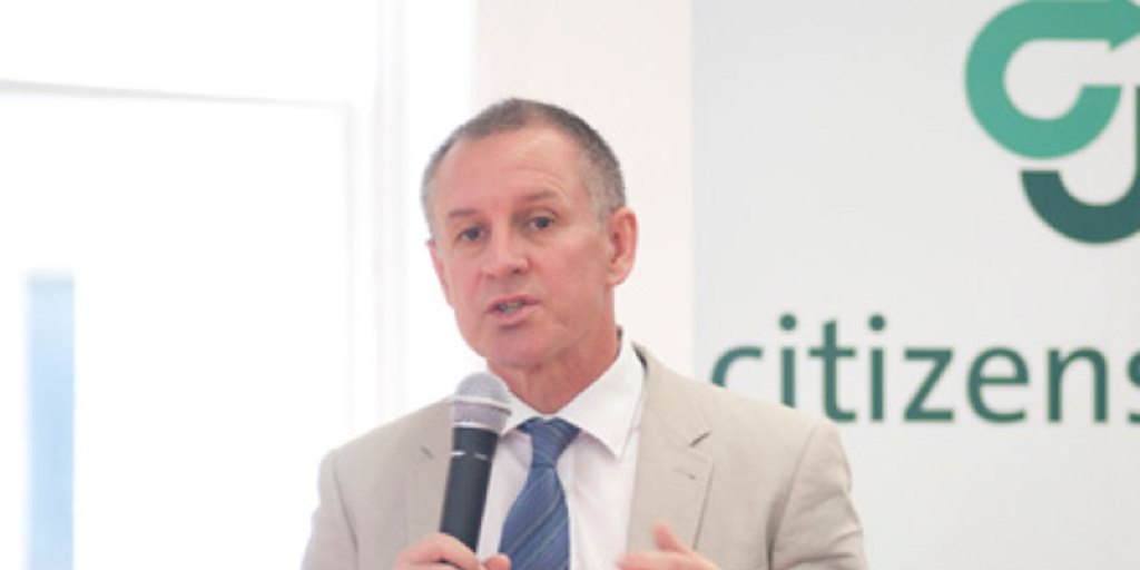 Jay Weatherill addressing the Citizens' Jury.