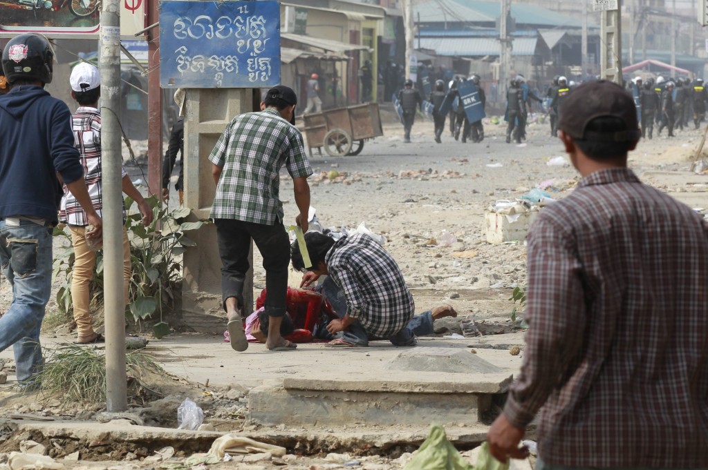 Thumbnail for Blood stain on “Made in Cambodia”