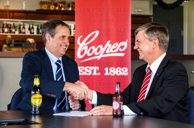 Martin Thatcher and Tim Cooper (image supplied)