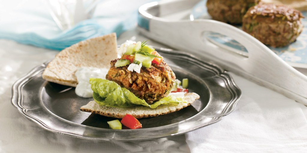 Thumbnail for Mini Greek Lamb Burgers