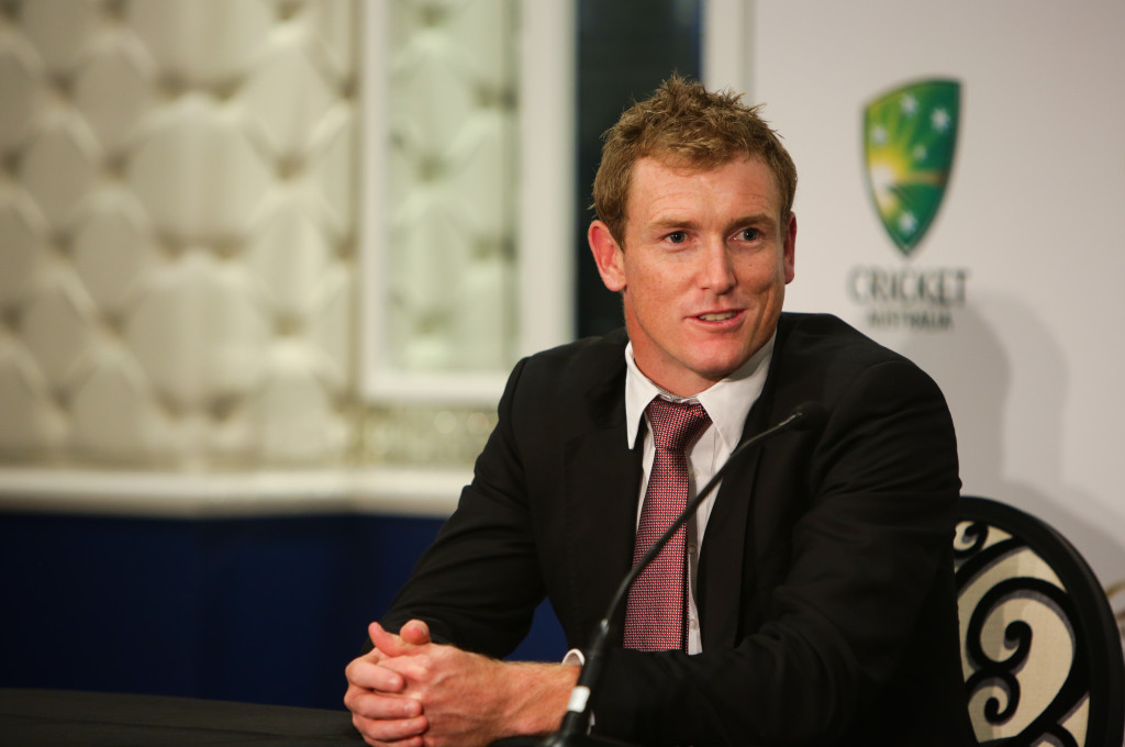 George Bailey's day; axed from the Test side - honoured for his ODI efforts