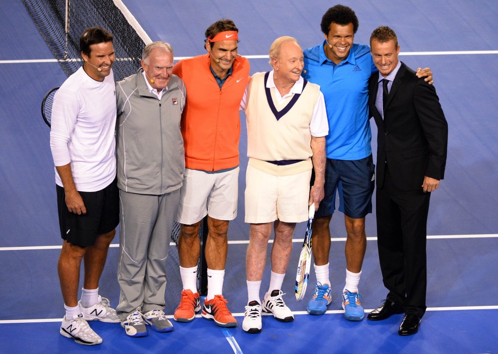 Thumbnail for Laver and Federer turn back time
