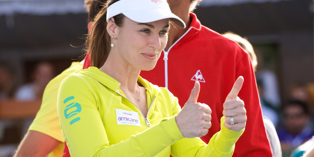 Thumbnail for Loosen up Sam, says Hingis