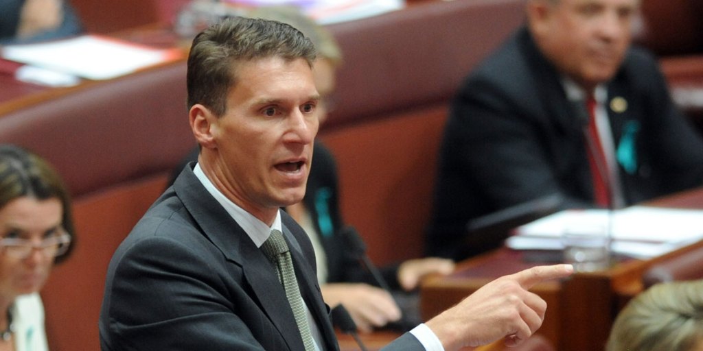 Cory Bernardi embraces the term "conservative" but is he really?