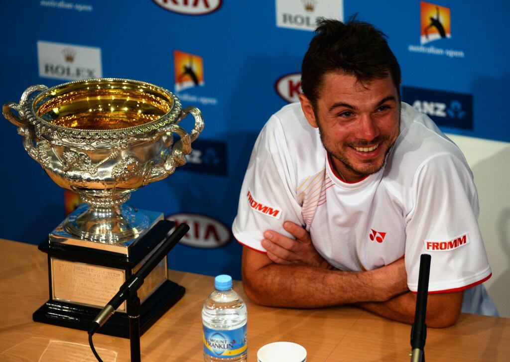 Thumbnail for Wawrinka triumphs over Nadal
