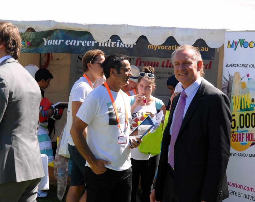 Premier Jay Weatherill at Finders O'Week
