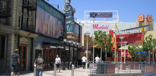 Thumbnail for Westfield profit slides