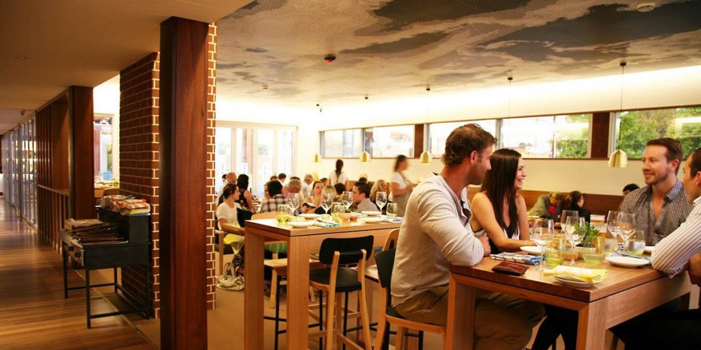 Thumbnail for Chic take on an old-style beer hall