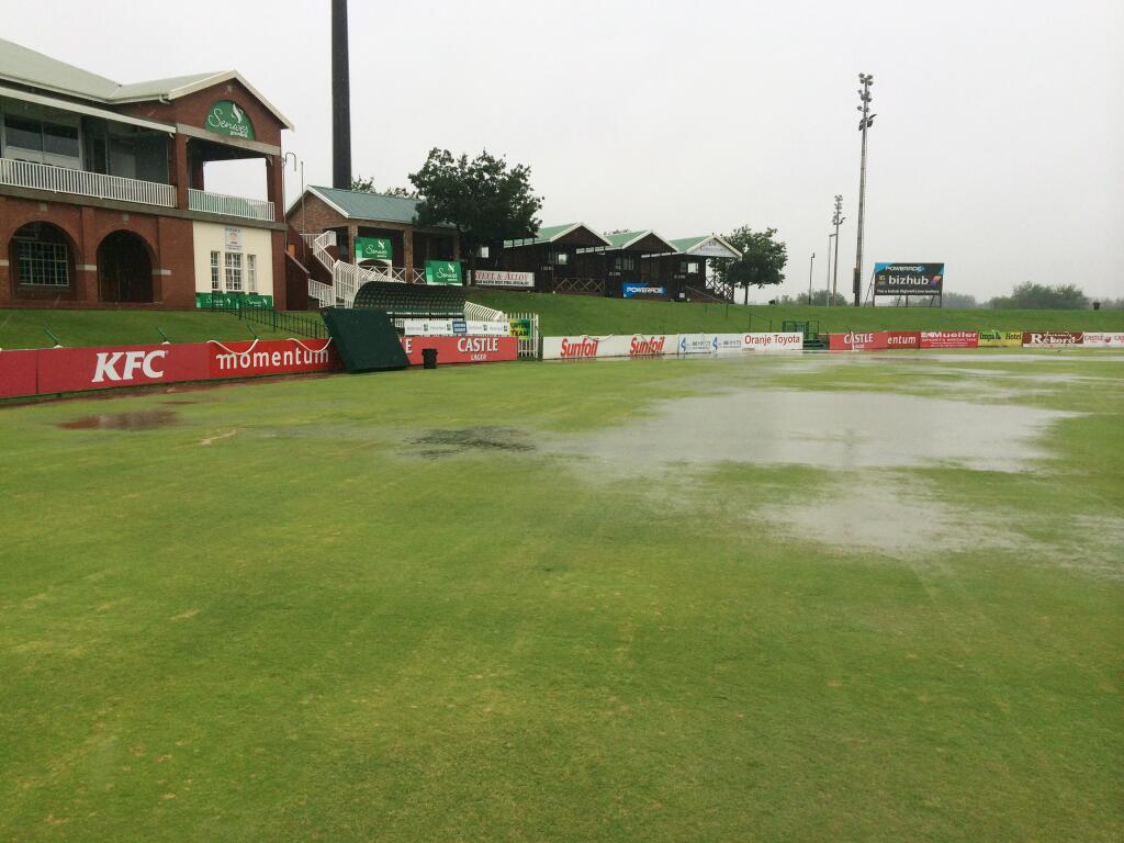 A washout at Potchefstroom