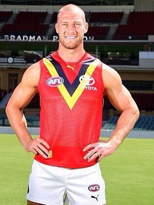 Crows player Patrick Dangerfield tweeted this pic of the "Crows" jumper
