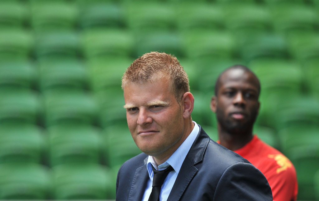 Adelaide's coach Josep Gombeau